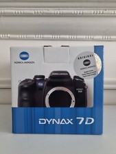 Konica Minolta Dynax 7D 6.1MP DSLR Camera Black 📷 BOXED With Charger .......
