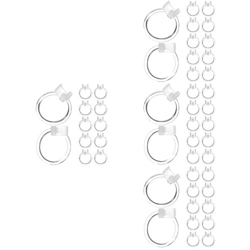 Plastic magnifying lens clip - lens,