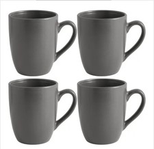 Set of 4 Stoneware Mugs