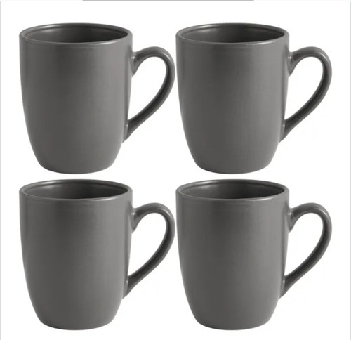 Set stoneware mugs - 4,