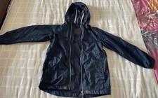 Girls M&S Navy Waterproof