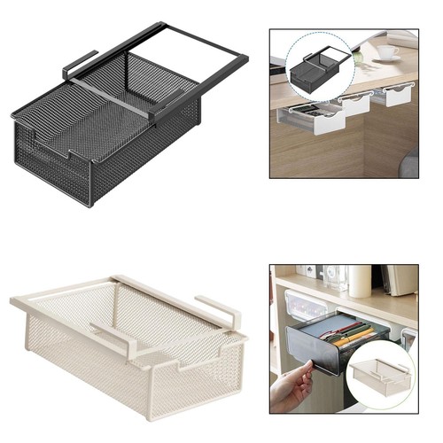 Sliding storage drawer basket - storage,