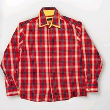 COOGI Luxe Plaid Dress Shirt