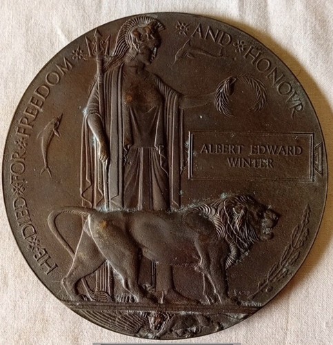 Wwi death penny albert - penny, ‘albert