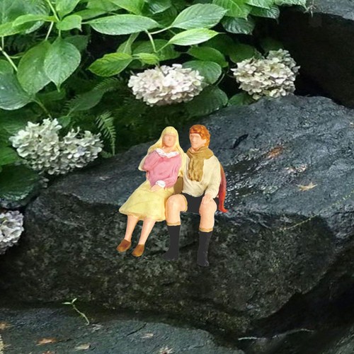 Couple miniature figure - couple,