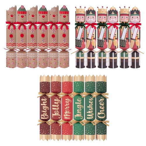 Novelty christmas crackers - novelty,