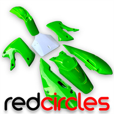 GREEN KLX PIT BIKE PLASTICS FAIRING SET 110cc 125cc 140cc 160cc KLX110 PITBIKE