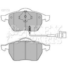 Brake pads set - pads, for