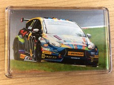 BTCC Mat Jackson Ford Focus ST / Chevrolet / BMW ~ Motorbase ~ Fridge Magnet 