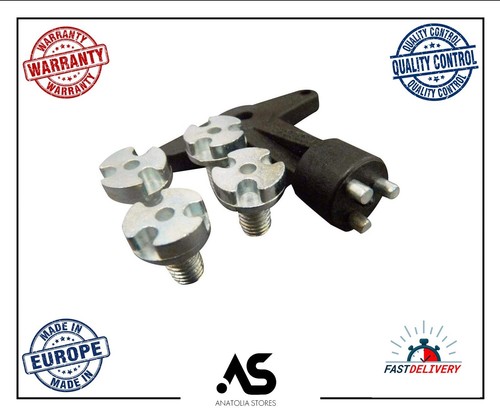 Locking wheel nut - set, for