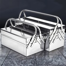 Metal Folding Tool Box Chest