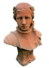 Joan Of Arc Bust Sculpture