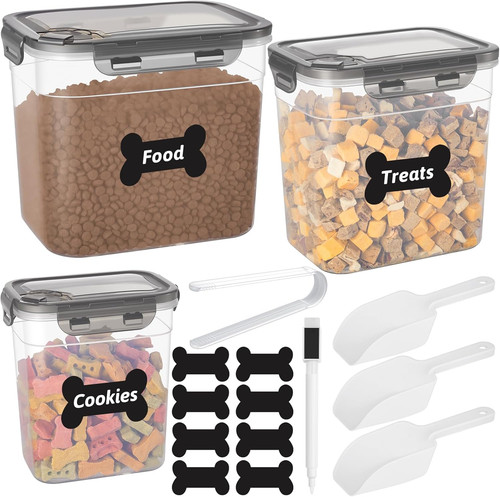 Dog food storage container - dog, container,