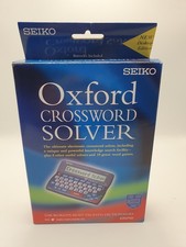 Seiko ER3700 Oxford Crossword Solver Thesaurus Boxed Tested Working