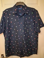 rare cotton traders navy shirt