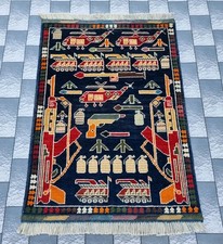 Afghan Hand War Vintag Rug