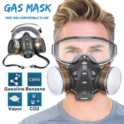 Full face respirator gas - face,