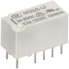 Hongfa PCB Mount Relay 5V DC