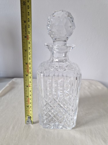 Vintage cut crystal square - cut,