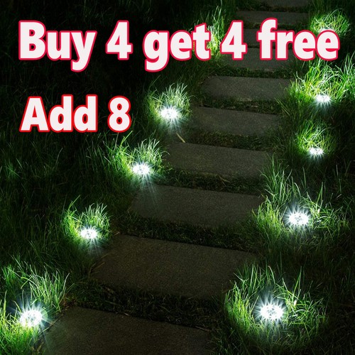 Led solar power ground lights - led,
