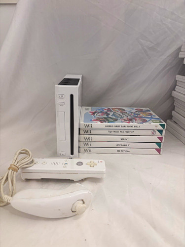 Nintendo wii rvl 001 white - nintendo,