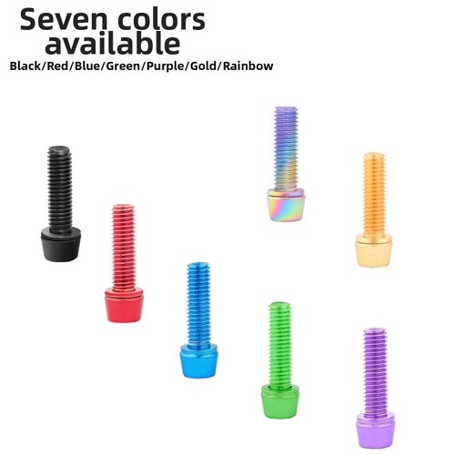 Titanium coated bicycle stem - titanium,