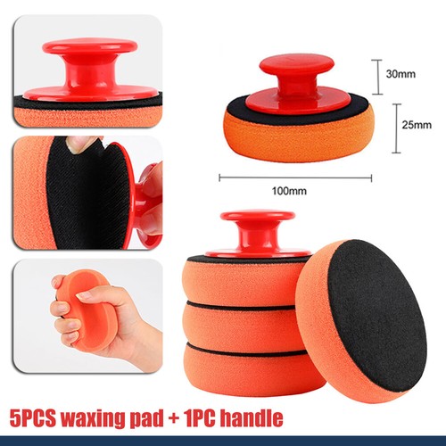 Pcs car waxing sponge high - 5,