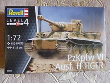Revell 03262, 1:72 Scale, PzKpfw VI Ausf.H Tiger Tank