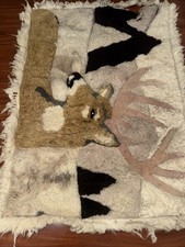 Alpaca Rug Deer Needs Repairs