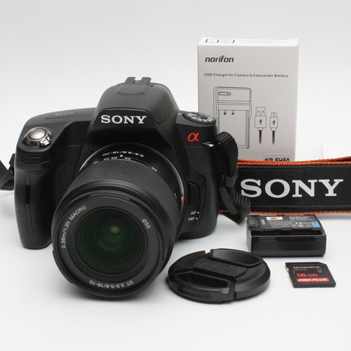 Sony alpha a290 dslr 2mp - dslr, 14.2mp