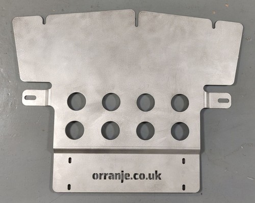 Orranje skid plate - orranje,