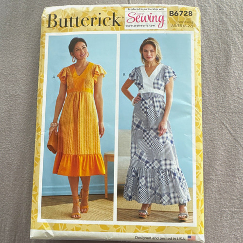 Butterick b6728 misses - butterick,