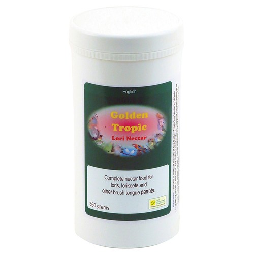 Golden tropic lori nectar - nectar, 360g