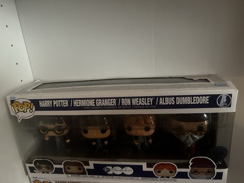 Harry potter funko pop - potter, 4-pack