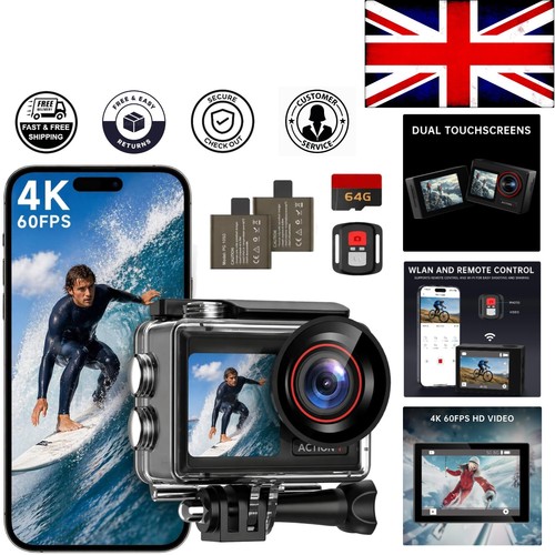 Ultra underwater camera - 4k,