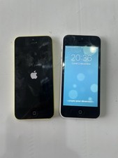 2 x iPhone 5c White/Yellow