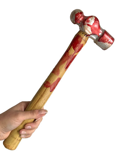 Ball peen hammer movie prop - ball,