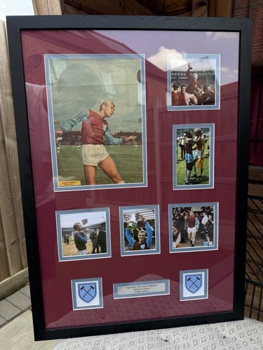 Bobby moore hand signed - bobby,
