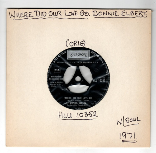 Donnie elbert where - did, our