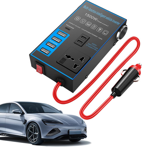 1500w car power inverter usb - car,