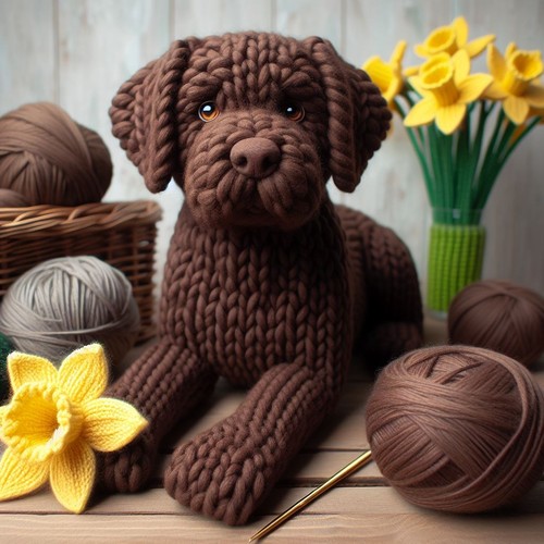 Luxury chocolate labrador - chocolate,