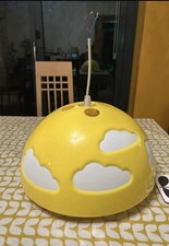 IKEA Skojig Cloud Pendant Ceiling Light Lamp Shade, Yellow