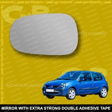 For Renault Clio mk2 wing mirror glass 94-08 Left side Spherical
