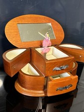 Wooden Musical Jewellery Box