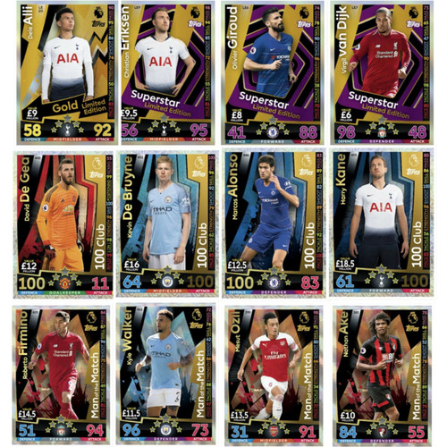 Match attax 2018 19 - attax, 2018/19