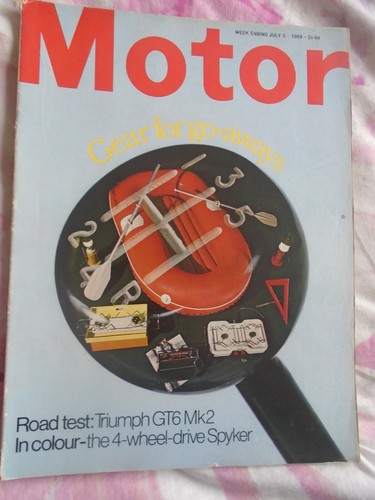 Motor jul 1969 - triumph, gt6