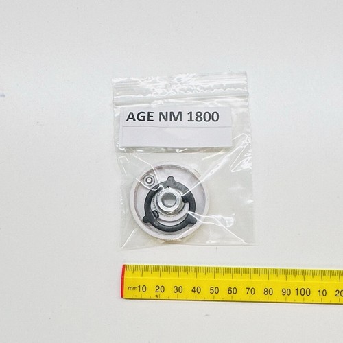 Motion stop knob with - stop, clutch