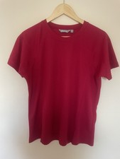 Rohan Womens Cool T Shirt Red Burgandy Size L top blouse short sleeve
