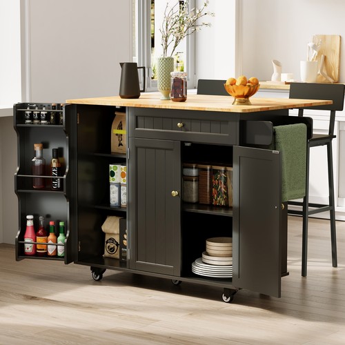 Kitchen island trolley with - island,