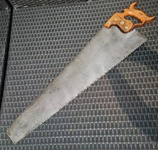 Antique Drabble & Sanderson Rip Saw  28" Blade 4tpi 19th-century Tools